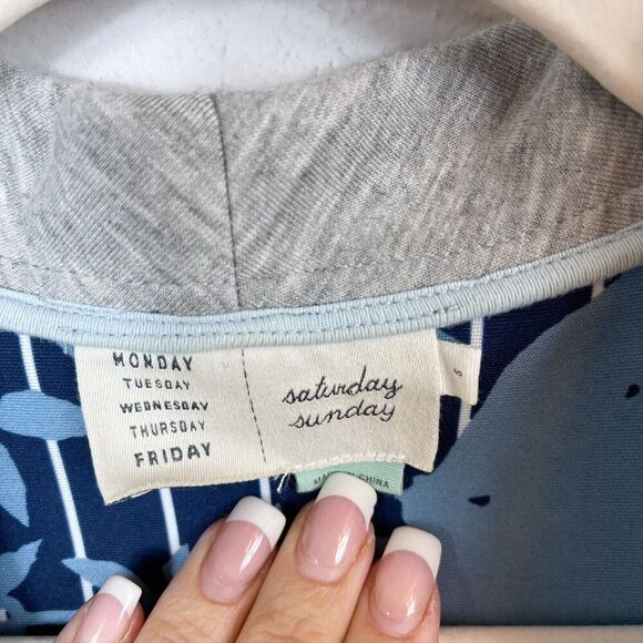 Anthropologie Saturday Sunday zip up blazer jacket Size S - Picture 3 of 12